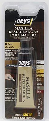 Ceys - Restaurador madera roble - Repara pequeños agujeros - Secado rápido - 40 G