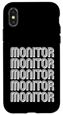 Monitor Case for iPhone X/XS