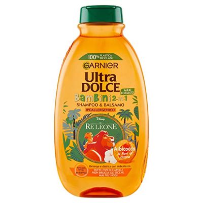 Garnier Shampoo 2 in 1 Ultra Morbido Bambini, 300ml