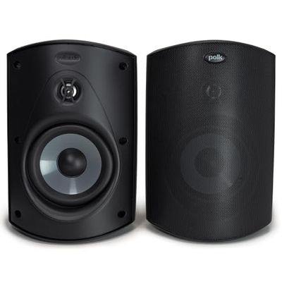 Polk Audio Atrium 6 - Pareja Altavoces, Color Negro
