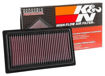 K&N 33-3052 - Filtro de ar, vermelho