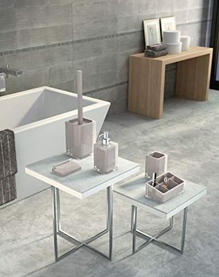 Gedy Glass, Resin, Beige, 7,2x7,2x11
