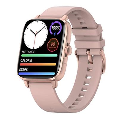 Rawrr Smart Watch NFC Wireless Charging GPS Sport Tracking 500+ Dial Bluetooth Calling Smart Watch Mannen Vrouwen Fitness Tracker, XL