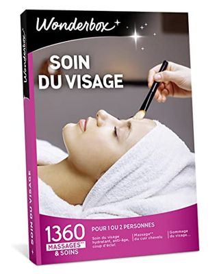 Wonderbox - Coffret Cadeau - Bien Être - Soin du Visage - 1 Soin Ou Massage* du Visage