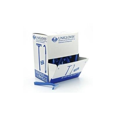 Unigloves Disposable Tattoo Blue Razors (100)