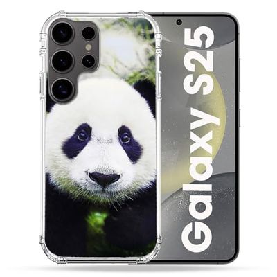 Cover rinforzata per Samsung Galaxy S25 Animal Panda Color
