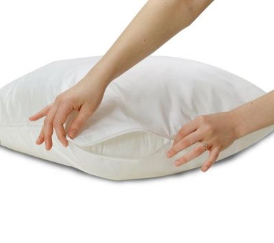Allersoft Protection de Coussin Anti-acariens et Anti-punaises de Lit 100 % Coton, 50x90 cm