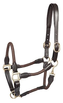 PFIFF 102551 Licol en cuir 'Lina', marron XFull