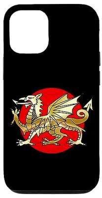 Coque pour iPhone 15 Drapeau du dragon gallois, drapeau du Pays de Galles, Angleterre