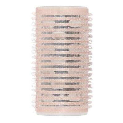 COSMETIC CLUB, SC0639, Set di 6 bigodini e 6 pinze Rosa, Diverse Dimensioni per Ricci Vari, Facile da Usare, Design Accattivante, qualità Superiore per Risultati Professionali