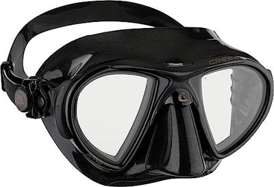 Cressi Nano 50 - Máscara de mergulho, cor preta