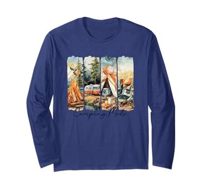 Campeggio Modalità Foresta Avventura Campfire Tenda Maglia a Manica