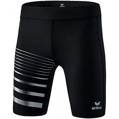 Erima Pantalone da Corsa Corto Race Line 2.0 Pantalone da Corsa, Uomo, Nero, S