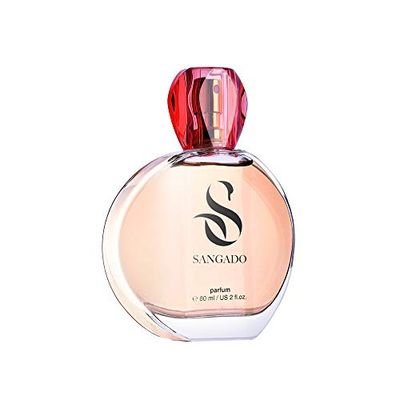 SANGADO Cappuccino Oriental Vanille Parfum pour Femme, 8-10 heures Longue durée, Senteur Luxe, Essences Françaises fines, Extra-Concentré, 60 ml Spray 879