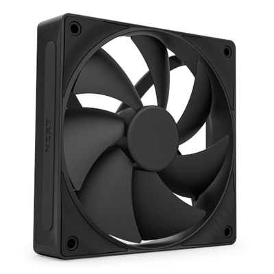 NZXT F120P | Ventola case PC pres. statica 120mm | Per radiatori/dissipatori | Alta pres. statica | Presa post. smussata | Cuscinetti fluidod. | Rumore ridotto | Controllo PWM | Nero