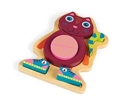 Oops 16002.21 Happy Puzzle! Cat, wielokolorowy