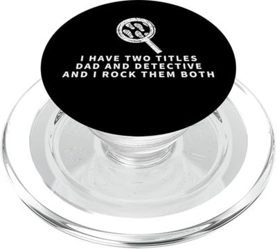 Detective Y Papá Orgullosos Hombres Divertidos Detective PopSockets PopGrip para MagSafe
