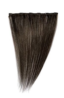 American Dream Human Hair Quick Fix Clip In Extensions 18-inch Coffee Brown