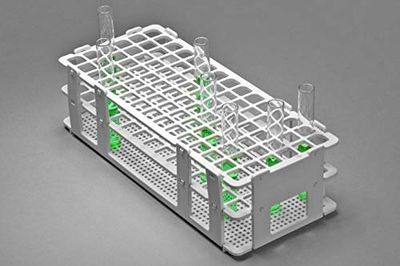 NO-WIRE, RACK, PP, TUBO DE PRUEBA, 13MM, BLANCO