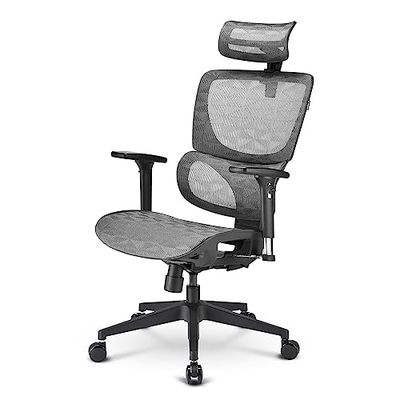 Sharkoon OfficePal C30M Bureaustoel, grijs, normaal