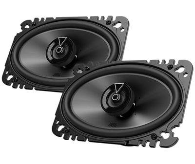 JBL Cassa Club 644F Gen 3 - Casse Ovali per Auto 4x6 di Harman Kardon - Upgrade degli altoparlanti macchina da 120W, alta sensibilità, bassi intensi e risposta alle alte frequenze impressionante