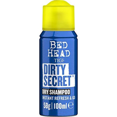 Bed Head by TIGI - Dirty Secret Dry Shampoo - Instant Hair Refresh- For Oily and Greasy Hair - Travel Size - 100 ml