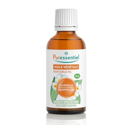 Puressentiel - Olio vegetale di Tamanu (Calofilla) - Spremuto a freddo - Biologico certificato - 100% puro e naturale - Vegan e Cruelty free - 50 ml