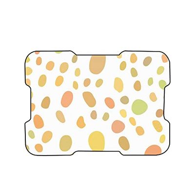 Bonamaison, Digitaal bedrukte muismat, antislip onderkant, voor kantoor en thuis, afmetingen: 22x18 cm