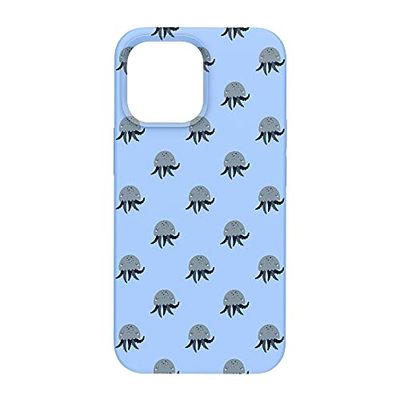 Bonamaison Digitaal bedrukte hoes compatibel met iPhone 12 Pro, telefoonhoes, beschermhoes, stootvast, siliconen, flexibel