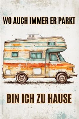 Notizbuch 160 Seiten Kariert – Reisetagebuch für Camping, Caravan und Vanlife-Abenteuer. Reisen, Freiheit, Abenteuer, Camper.: Perfektes Journal für ... Campingurlaub und Entdeckungen.