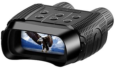 Levenhuk Halo 13X Wi-Fi Compact Portable Digital Night Vision Binoculars with LCD Screen, Photo and Video Recording Function