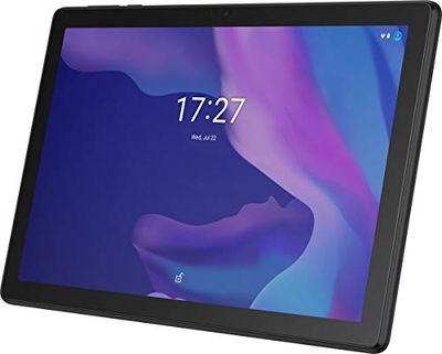 Alcatel 1T 10 WiFi (8091), model 2020, tablet z systemem Android 10 Go, WiFi, wyświetlacz IPS 10", 16 GB/1 GB, akumulator 4080 mAh, USB-C, aparat przedni i tylny 2 MP, tryb dziecięcy, tablet w kolorze