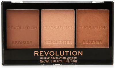 Makeup Revolution London Ultra Sculp Contour Kit C04 Light-Medium Paleta de contorno facial (5029066043504)