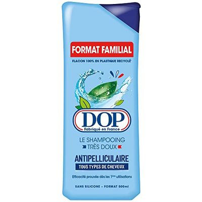 Dop Antipelliculaire Shampooing Très Doux Format Familial, 500 ml (Lot de 1)