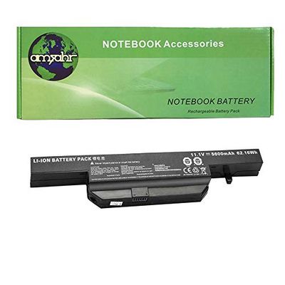 Ersättningsbatteri för CLEVO 6-87-W650S-4E7, 6-87-W650S-4D7A2, W650BAT-6, W650SJ, W650SR - inkluderar stereohörlurar