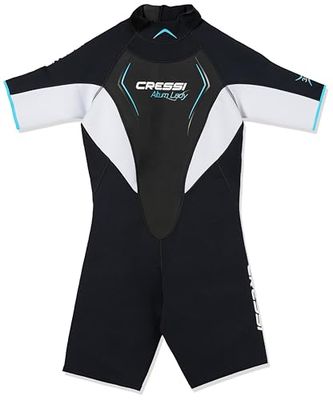 Cressi Altum Lady Shorty Wetsuit - 3 mm Neoprene Shorty Wetsuit