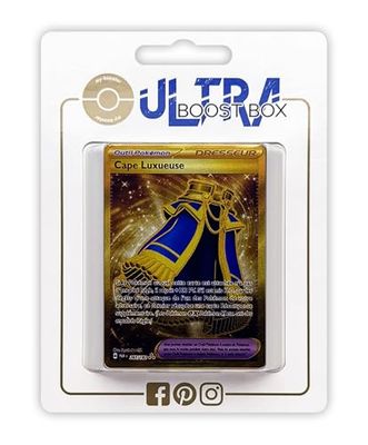 Cape Luxueuse 265/182 Dresseur Secrète Gold - Ultraboost X Écarlate et Violet 4 - Faille Paradoxe Coffret de 10 Cartes Pokémon Françaises