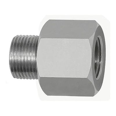 RIEGLER 133177-29.14 adapter gwintowany aluminium, AG 1/2-27 UNS, IG G 1/4, SW 17, 1 szt