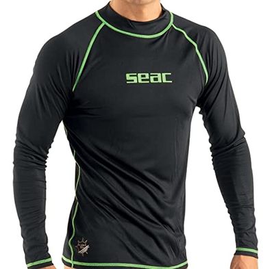 Seac T-Sun Long, Rashguard voor Zwemmen, Surfen, Duiken, UV-bescherming