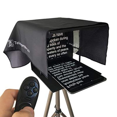 Teleprompter 2.0 (registrazione con smartphone e proiezione con compresse)