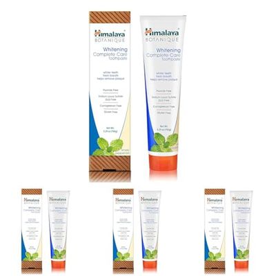 Botanique Whitening simply Peppermint |Prevents germs and improves Oral & Dental health |Strenghtens teeth| All Natural, Fluoride & SLS free | 100% Vegetarian and Vegan Friendly- 150g