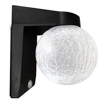 LUMI JARDIN Lampada da parete Crack Ball H21CM D12CM CRACK BALL WALL Nero
