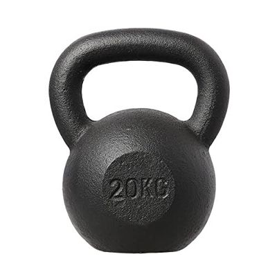 HMS 5907695517828 - Kettlebell in ghisa, Taglia Unica, Colore: Nero