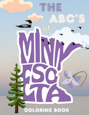 The ABC's of Minnesota: Coloring Book
