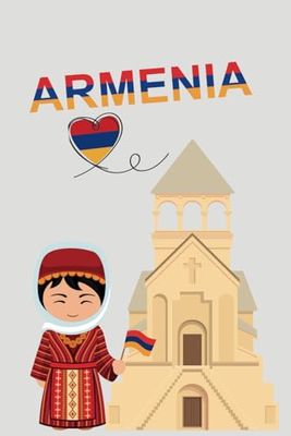 Armenia Lined Notebook: Armenian Flag Journal