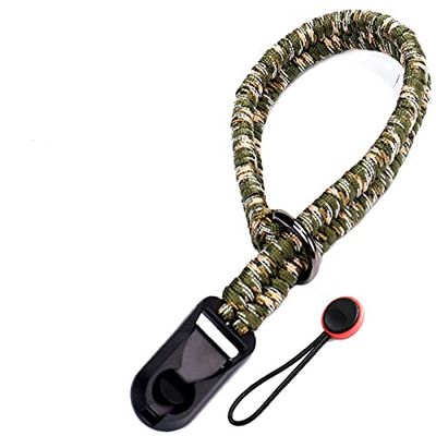 BECAT Cinturino Polso per Fotocamera Sgancio Rapido Cinturino da Polso Regolabile Intrecciato a Mano Compatibile con Canon, Nikon, Sony, Fujifilm, Olympus, Pentax, Leica DSLR SLR Cinturino da Polso