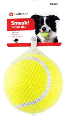 Flamingo GC Pallina da Tennis Smash Giallo 9,5CM 1PZ