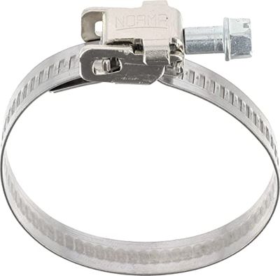 Collar con tornillo de cabeza basculante, 32 – 50 mm de diámetro, 9 mm de ancho, juego de 2