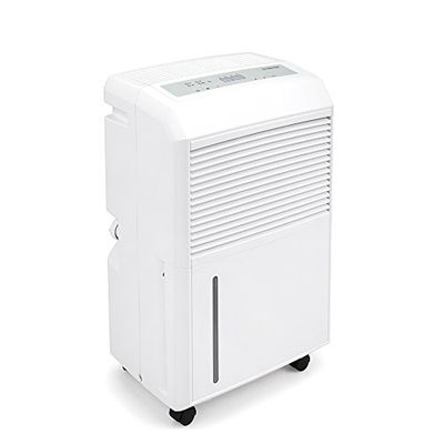 TROTEC Deshumidificador elétrico TTK 90 E / 30L / escoamento 5,2 L / portátil/para quartos de até 90 m² / 230 m³ / 500 W/Auto-desligado/higrostato automático/temporizador/filtro de ar