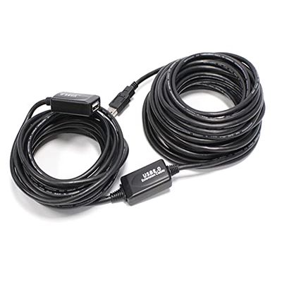 BeMatik - USB 2.0-verlengkabel AM tot 1 AH van 15m